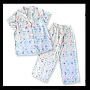 Island Haus Co - The Palm Beach Pajama Set